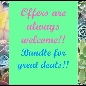 Offers always welcome!❤️